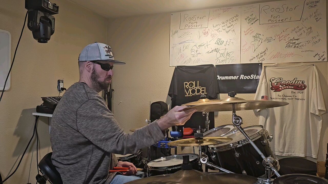 November 2nd 2024 Legally Blind Drummer RooStar Drum Solo 2.