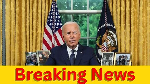 Biden Addresses The Nation about quiting Presidential Race