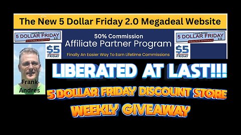 The New 5 Dollar Friday 2.0 Megadeal Website