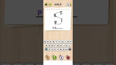 Brain Test Tricky Words Level 25