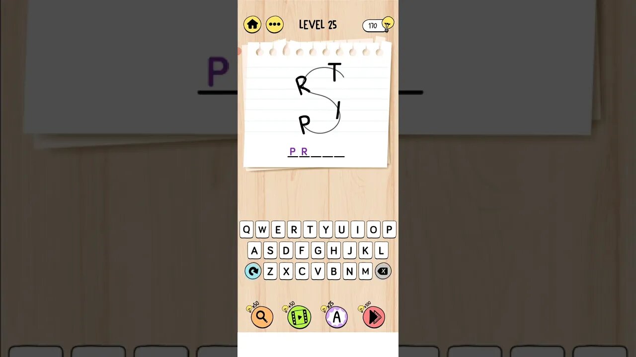 Brain Test Tricky Words Level 25