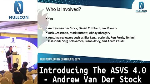 Introducing the ASVS 4 0 Andrew Van Der Stock