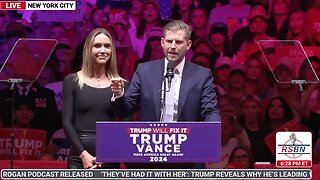 FULL SPEECH: Eric & Lara Trump Deliver Remarks at Madison Square Garden in NYC- 10/27/24