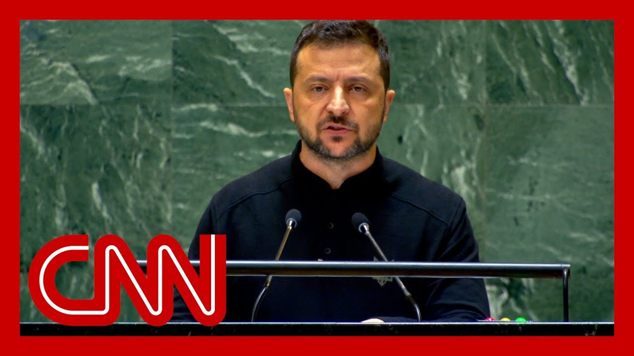 Hear what Zelensky said to world leaders in UN address