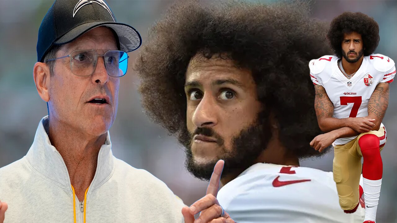 Jim Harbaugh drops BOMBSHELL news on Colin Kaepernick joining the Chargers as a PLAYER and COACH!