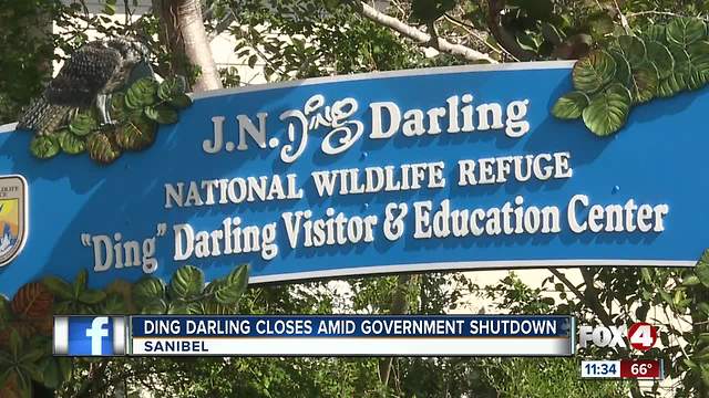 Ding Darling sees impact of Government Shutdown