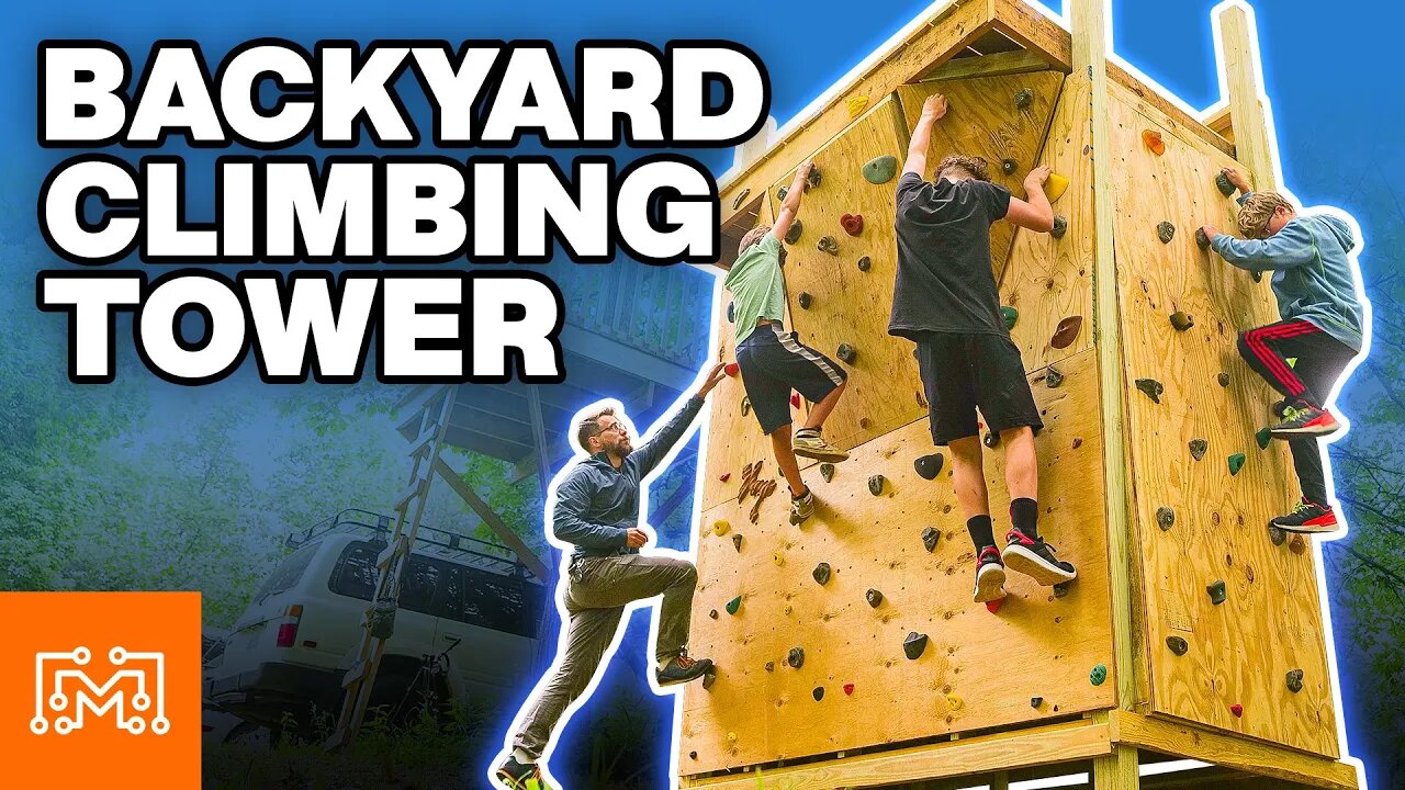 Making a Backyard Climbing Wall | DIY Outdoors