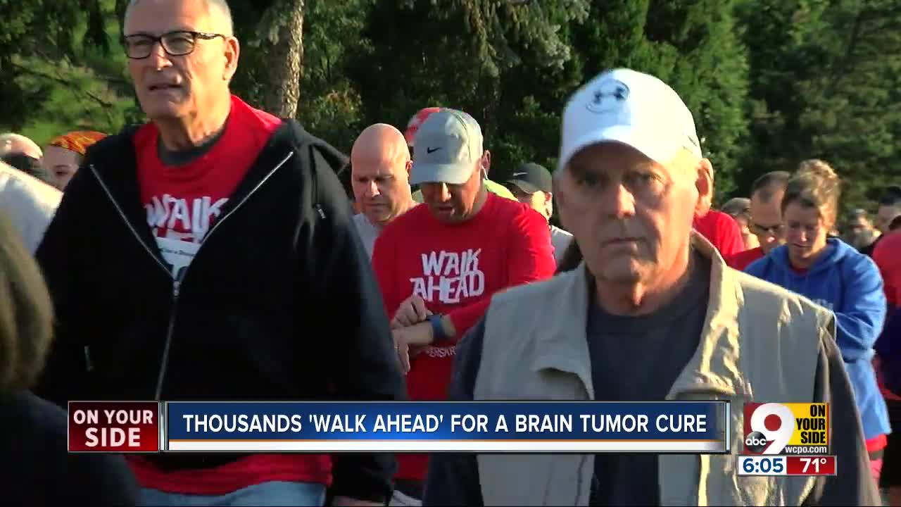 Thousands 'Walk Ahead' for a brain tumor cure