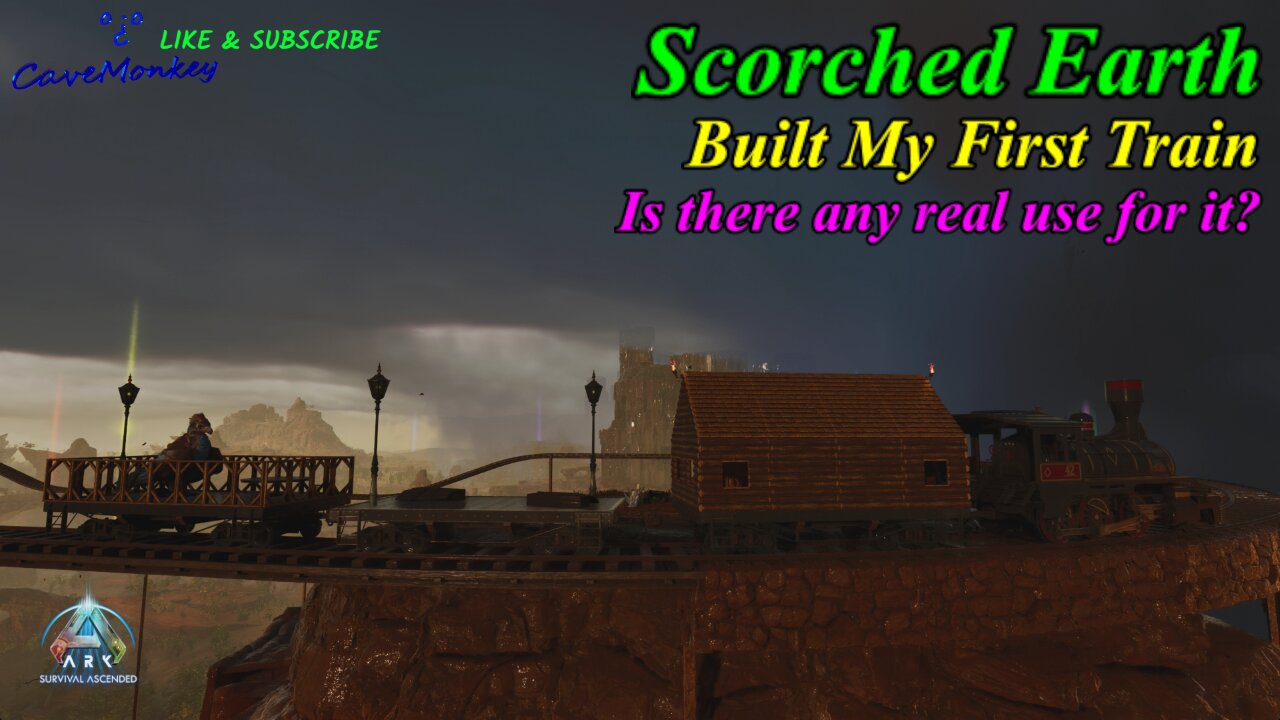 ARK: Survival Ascended - Scorched Earth First Train