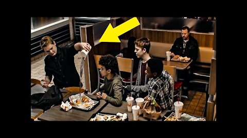 Teenage boys Mock Boy At a Local Burger King, But Don’t Realise they are getting watched