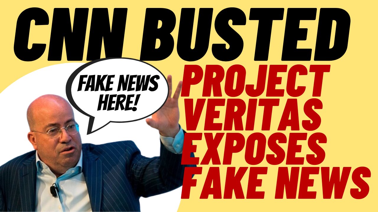 CNN BUSTED By Project Veritas Again Over "Propaganda"