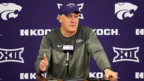 Kansas State Football | Chris Klieman Postgame Press Conference | K-State 48, Oklahoma State 0