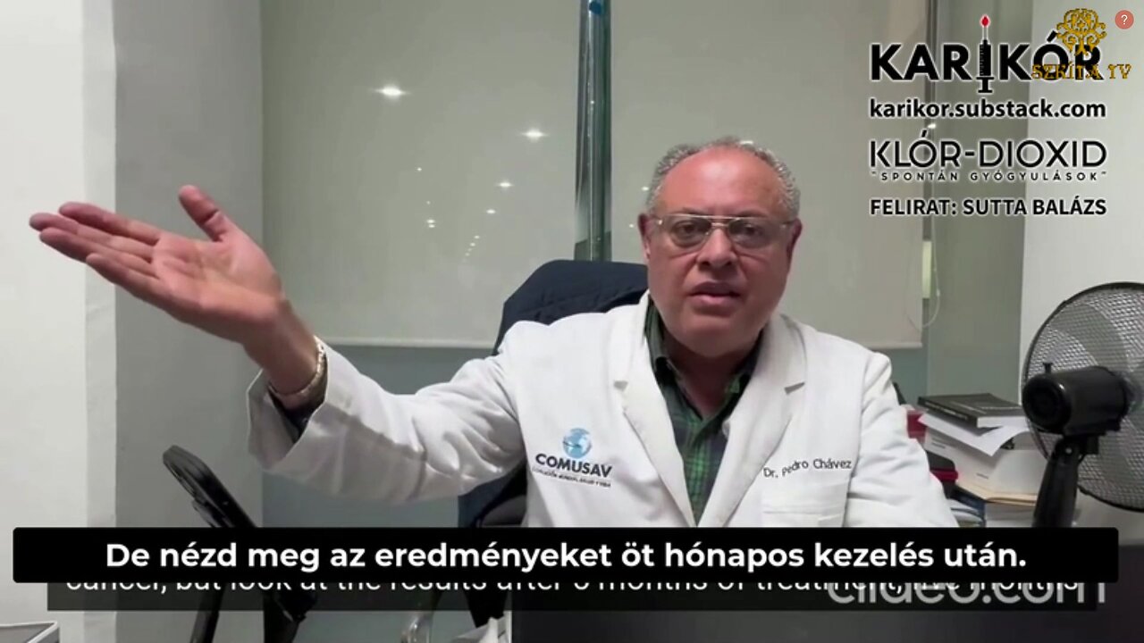 Dr. Miguel Angel Ramírez: Vastagbélrák sikeres kezelése két oltás után CDS-terápiával