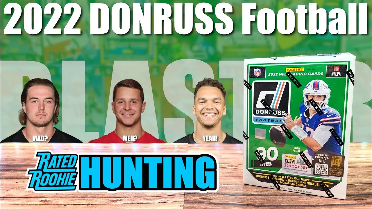 Is it PURDY or FUGLY? | 2022 Donruss Blaster Box - Retail Football Card Review $25 from TARGET