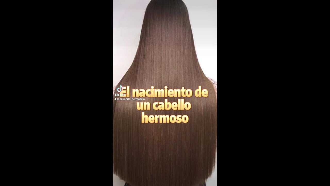 El nacimiento de un cabello hermoso