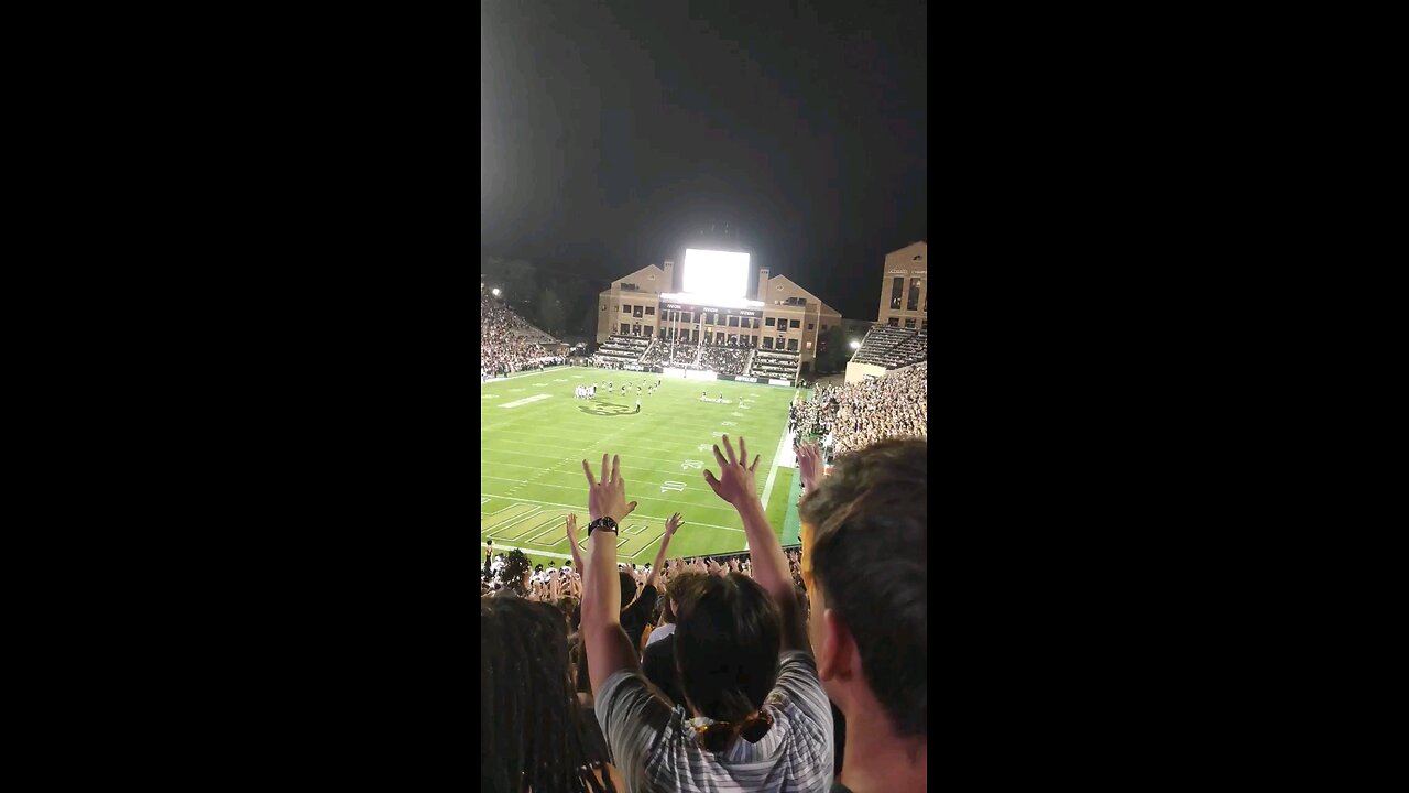 When football fans crowd go 🥳 - Boulder, Colorado | Flying High | Subscribe for interesting videos