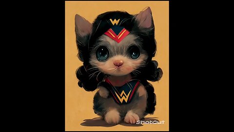 DC Comics Superheroes As Cute Kittens!