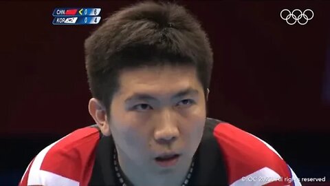 Playback of the men's team final China 3 1 South Korea %%%%% 21