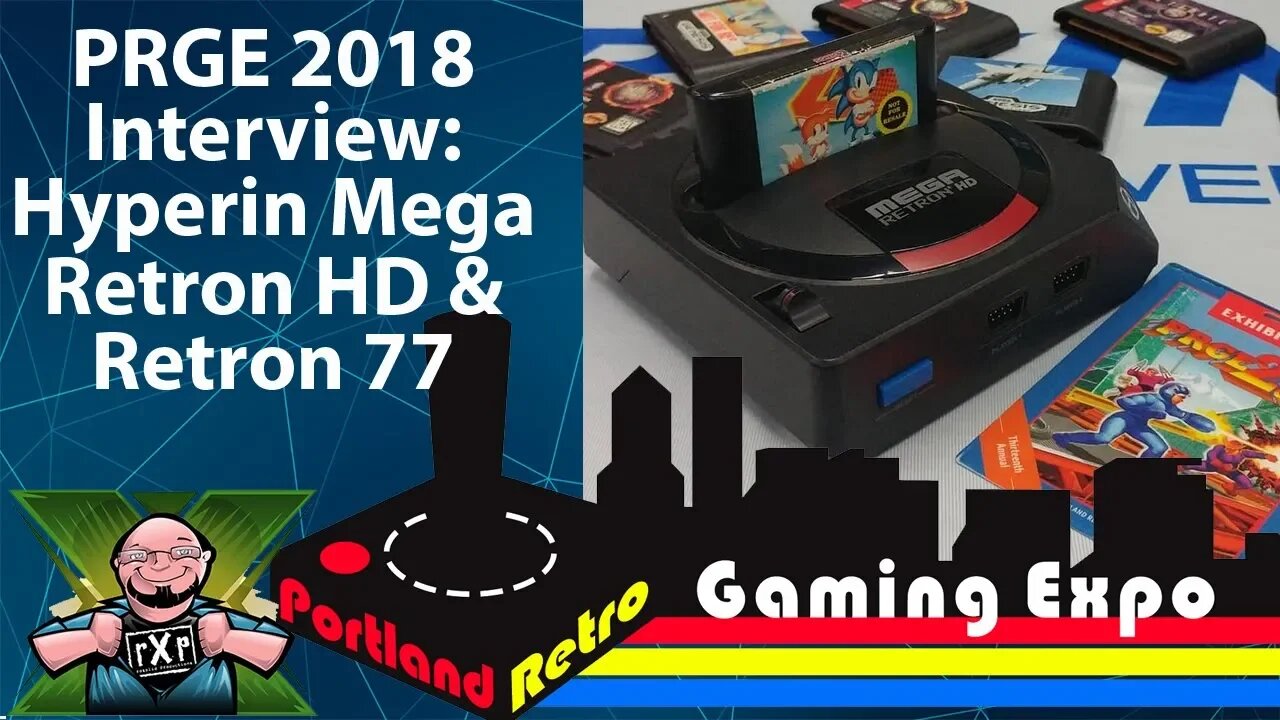 PRGE 2018 Interview Hyperkin's Celia Schilling: Mega Retron HD, Retron 77 & HDMI XBox & Dreamcast