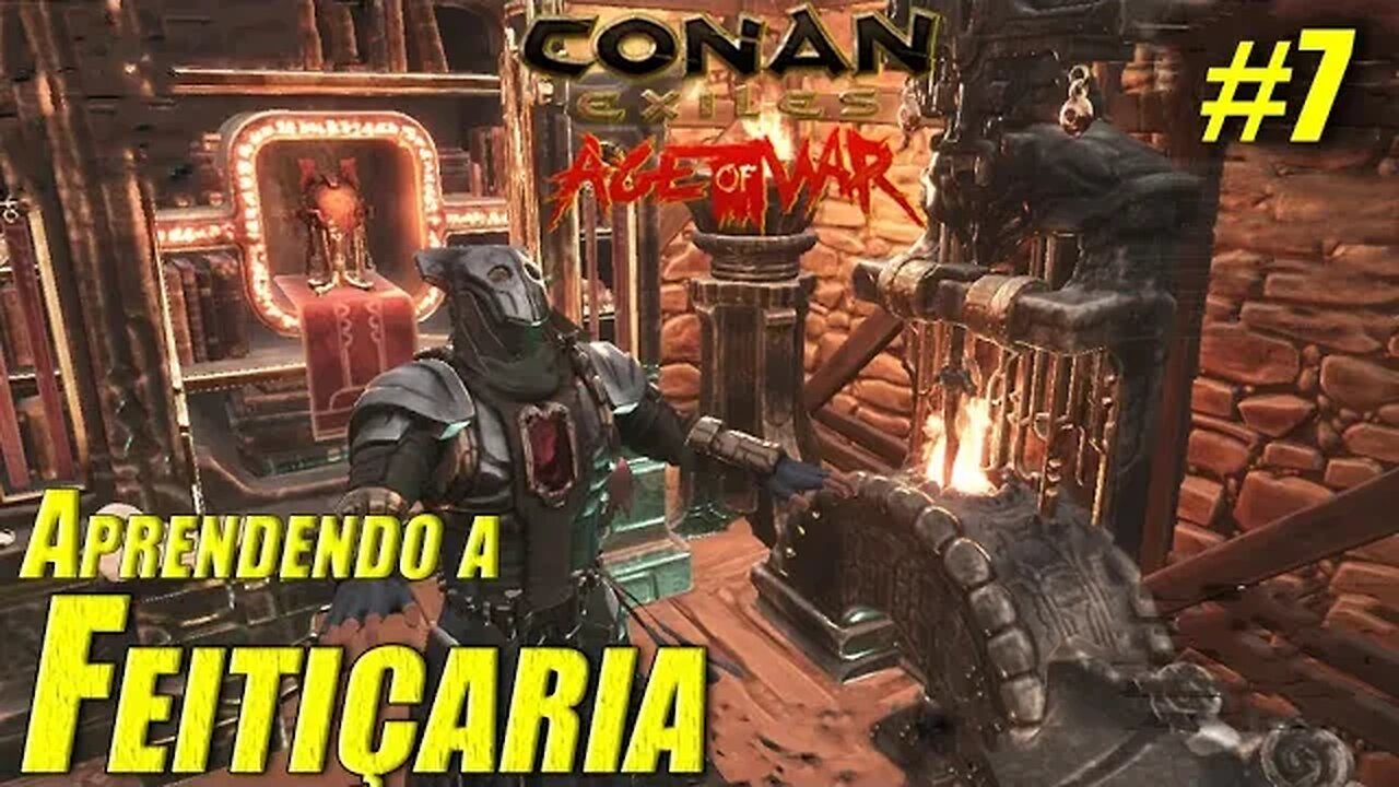 Aprendendo a feitiçaria e onde encontrar muitos cristais no exílio - Conan Exiles: Age Of War
