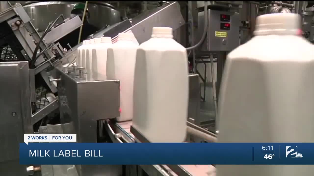 Bill to Regulate Plant-Based Milk Alternatives Labeled as Milk