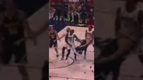Jokic with the one-hand finish #jokic #joker #nbafinals2023 #shorts