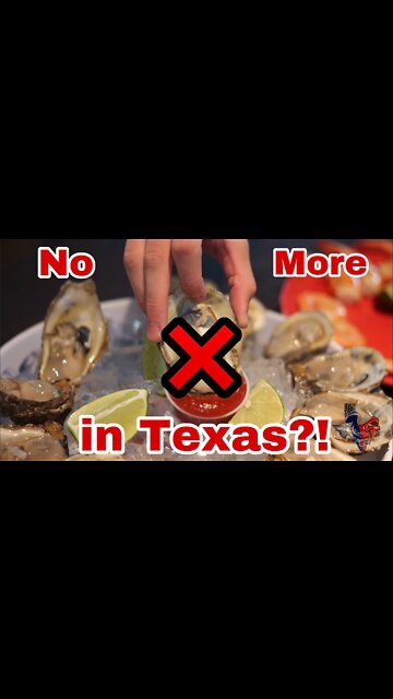 No More Oyster Harvesting in Texas?!