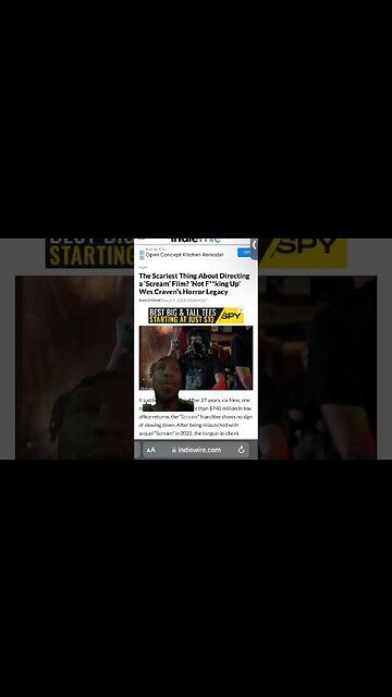 Scream 6 aka no Neve Campbell/Sidney Prescott #shorts #scream6 #scream