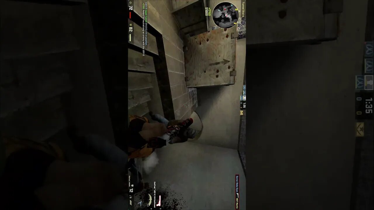 CSGO #shorts #short #pistol #pistolfiring #USP #stattrak #csgo #gameplay #game #new #counterstrike