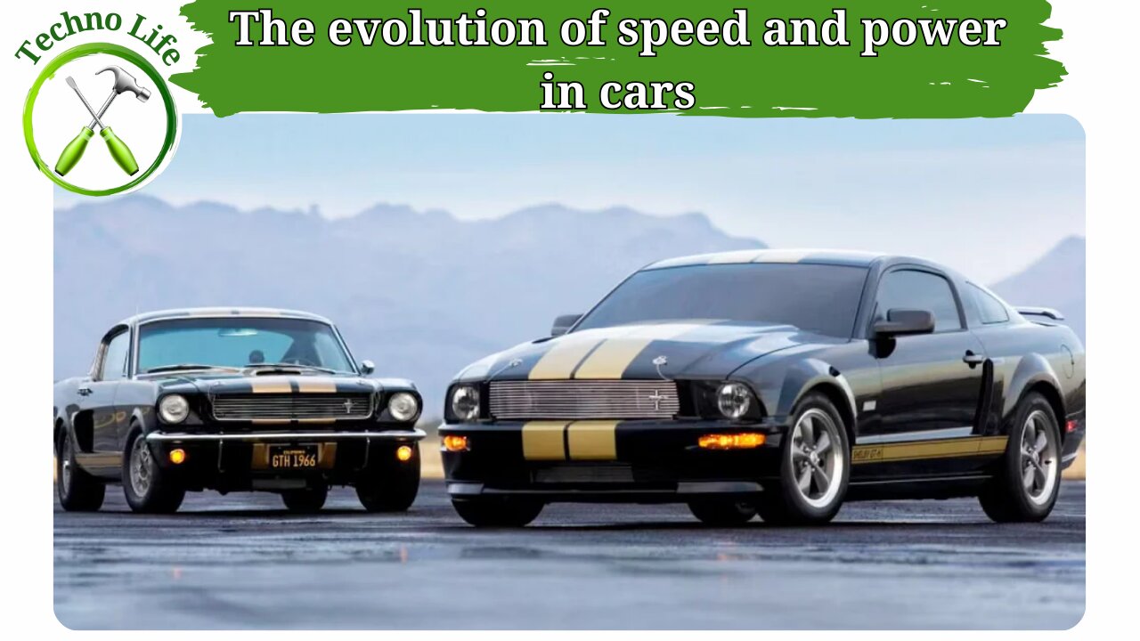 The evolution of speed and power in cars