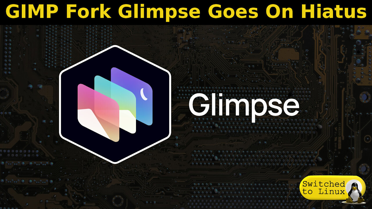 GIMP Fork Glimpse Goes On Hiatus