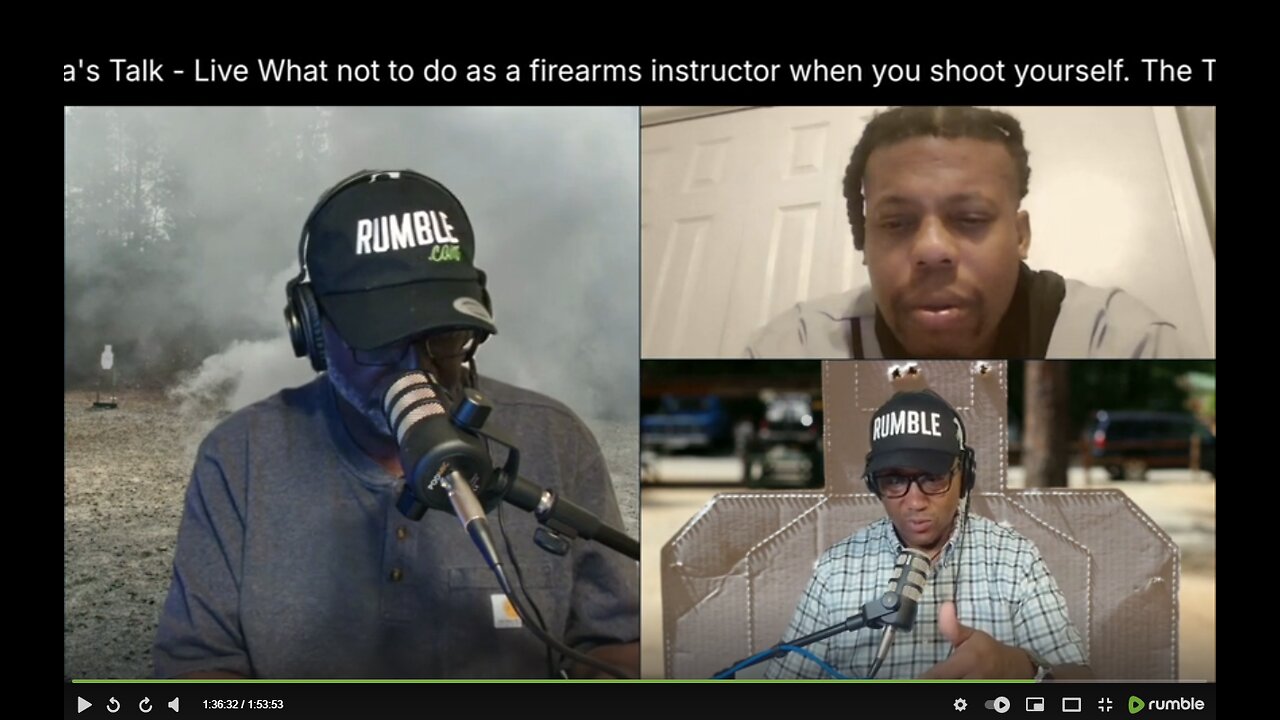 The Two Alpha's Talk - Live 10/7/24 What not to do as a firearms instructor when you shoot yourself