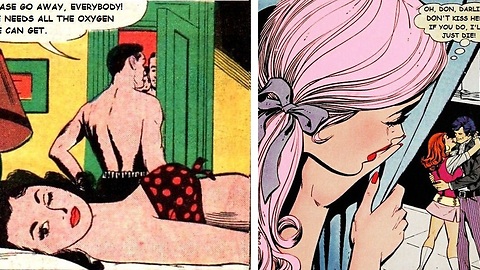 20+ Vintage Comics About Love And Relationships