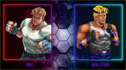 Mugen: Cody vs Axel