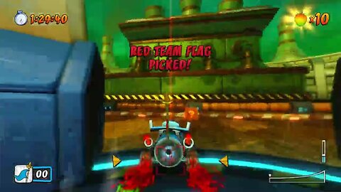 Magnetic Mayhem Capture The Flag Gameplay - Crash Team Racing Nitro-Fueled