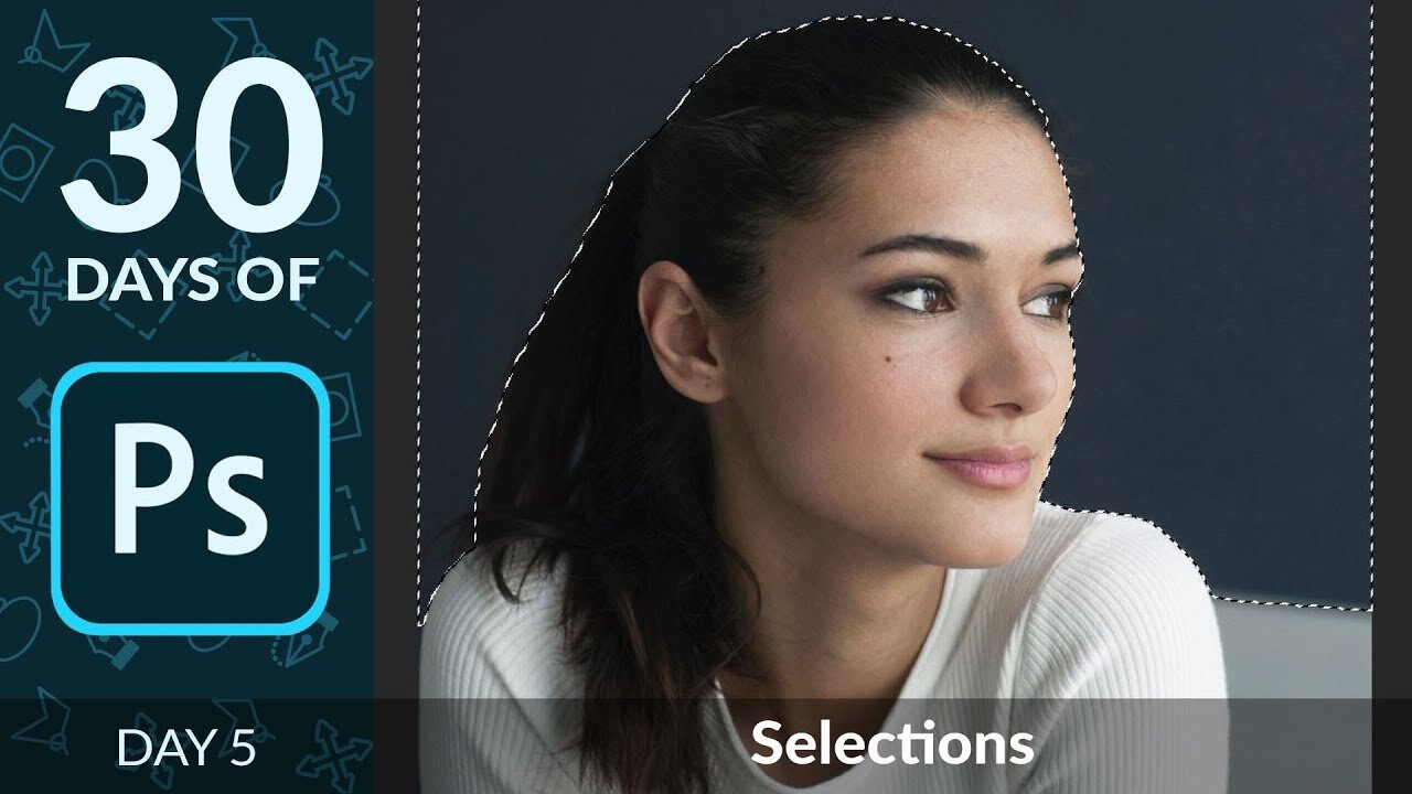 How to Create Selections in Photoshop | Day 5