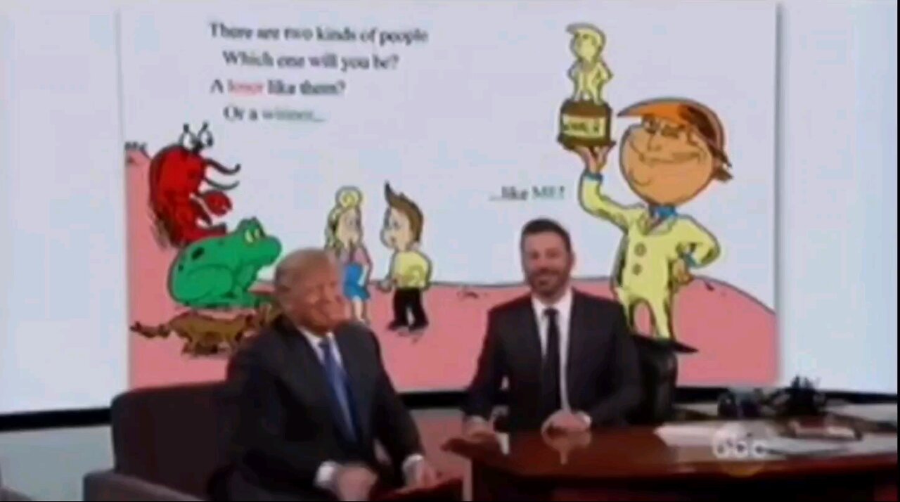 Donald Trump on Jimmy Kimmel Live December 2015 RARE