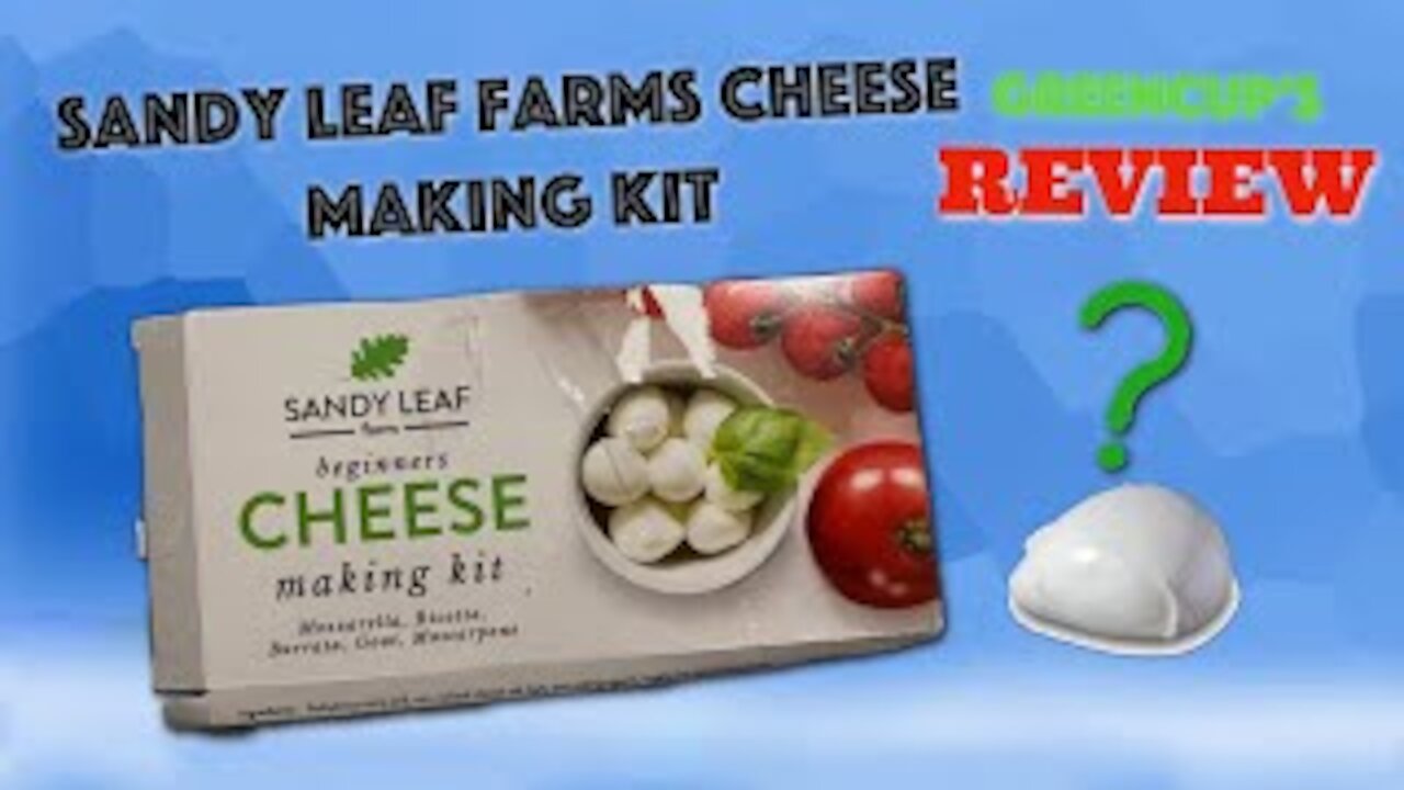 🎵🎸 MOZZARELLA Cheese making + METAL 🎸🎵 | Sandy Leaf Farms Cheese Making Kit | Product Review