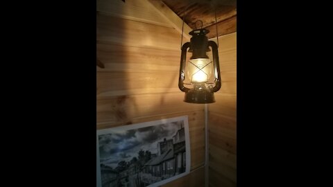 Listen to the rain on the roof.