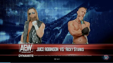 AEW Dynamite Ricky Starks vs Juice Robinson