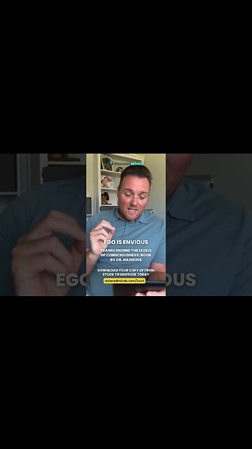 Ego is Envious - Book Quote from Dr. Hawkins #shorts