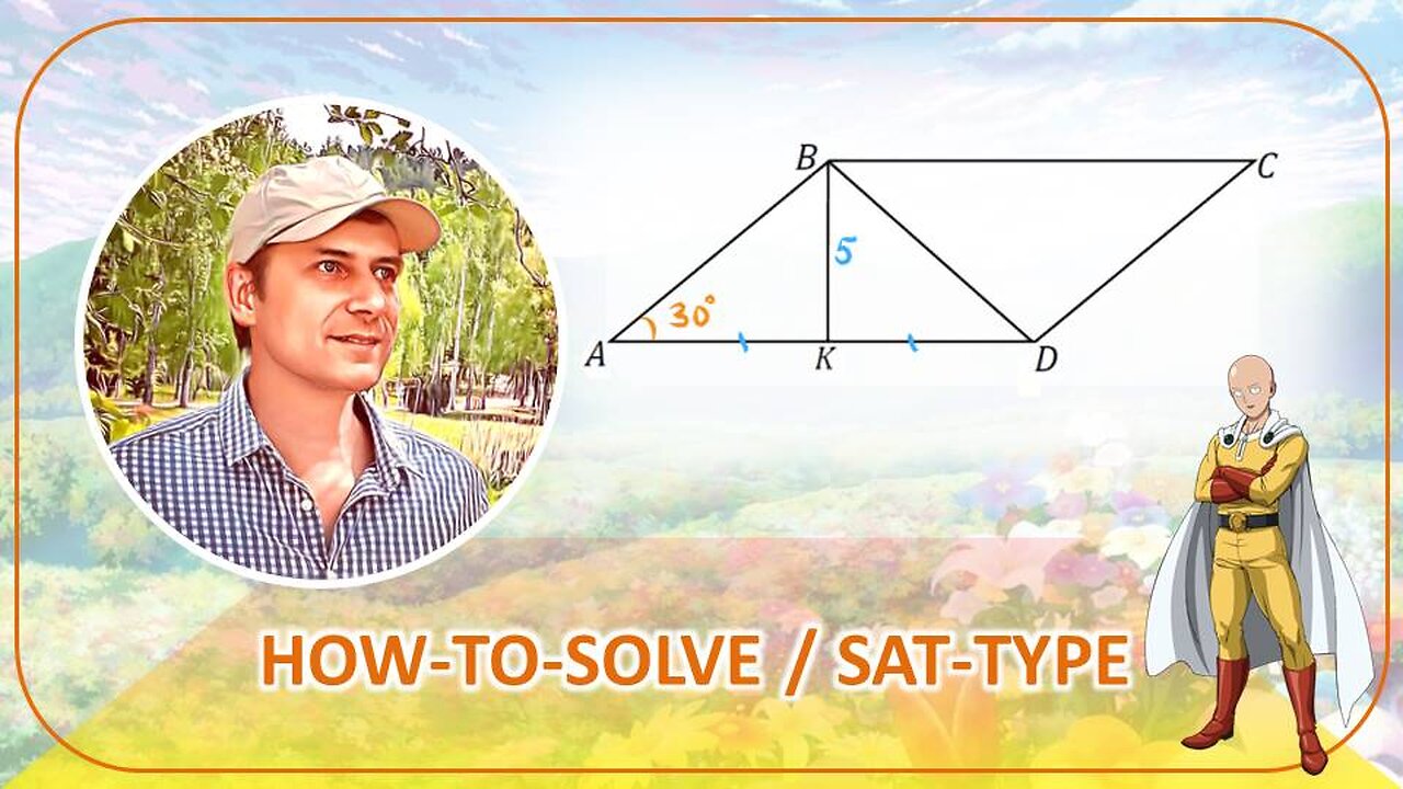 Geometry. Parallelogram problem. How to solve?