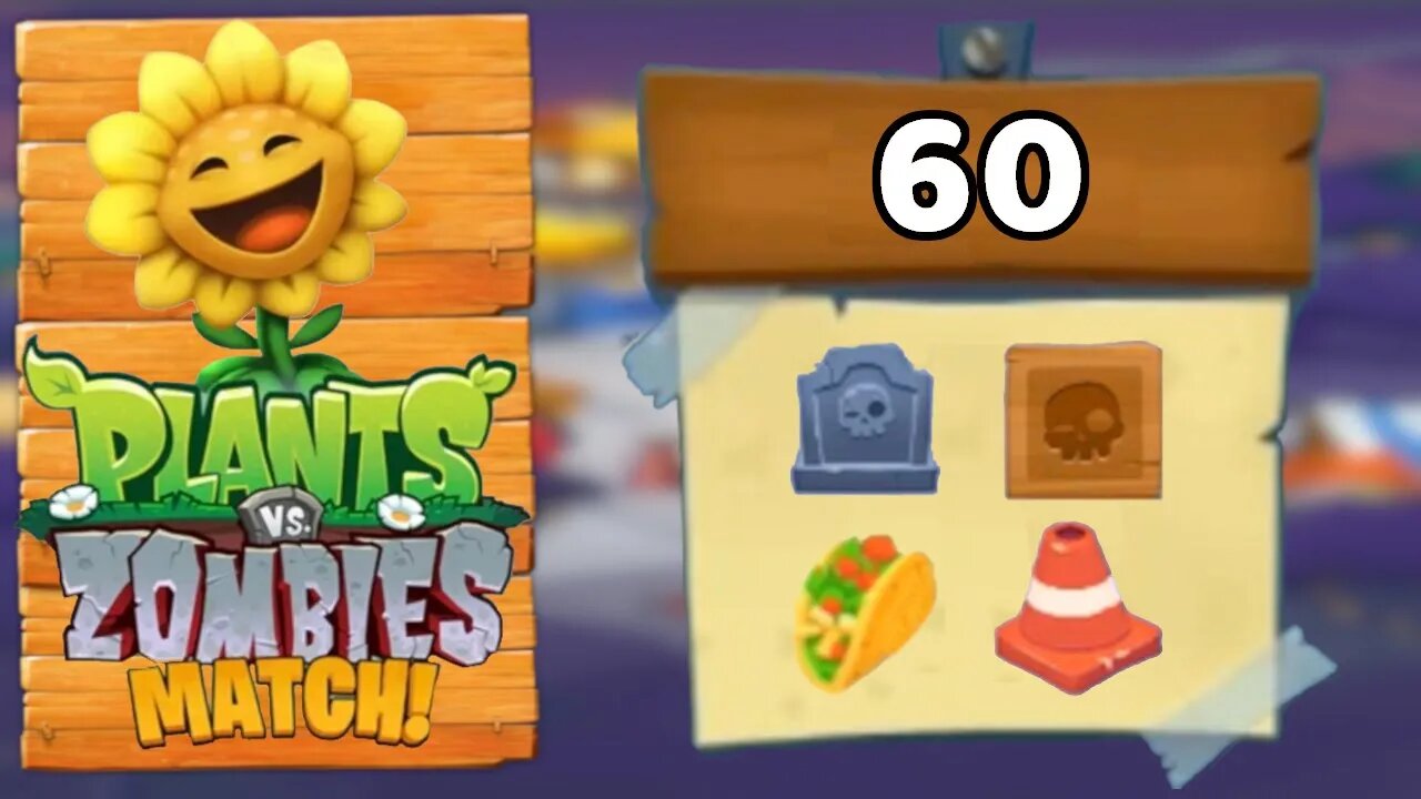 Plants vs Zombies Match Level 60 - New Game 2023 [Beta]