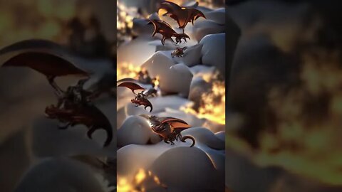 the dragons - artwork - #shorts