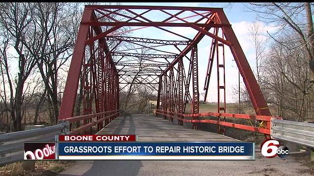 Growing grassroots effort to save historic Boone County bridge