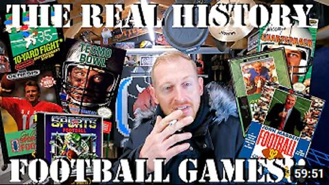 The Real History of Football Video Games!!