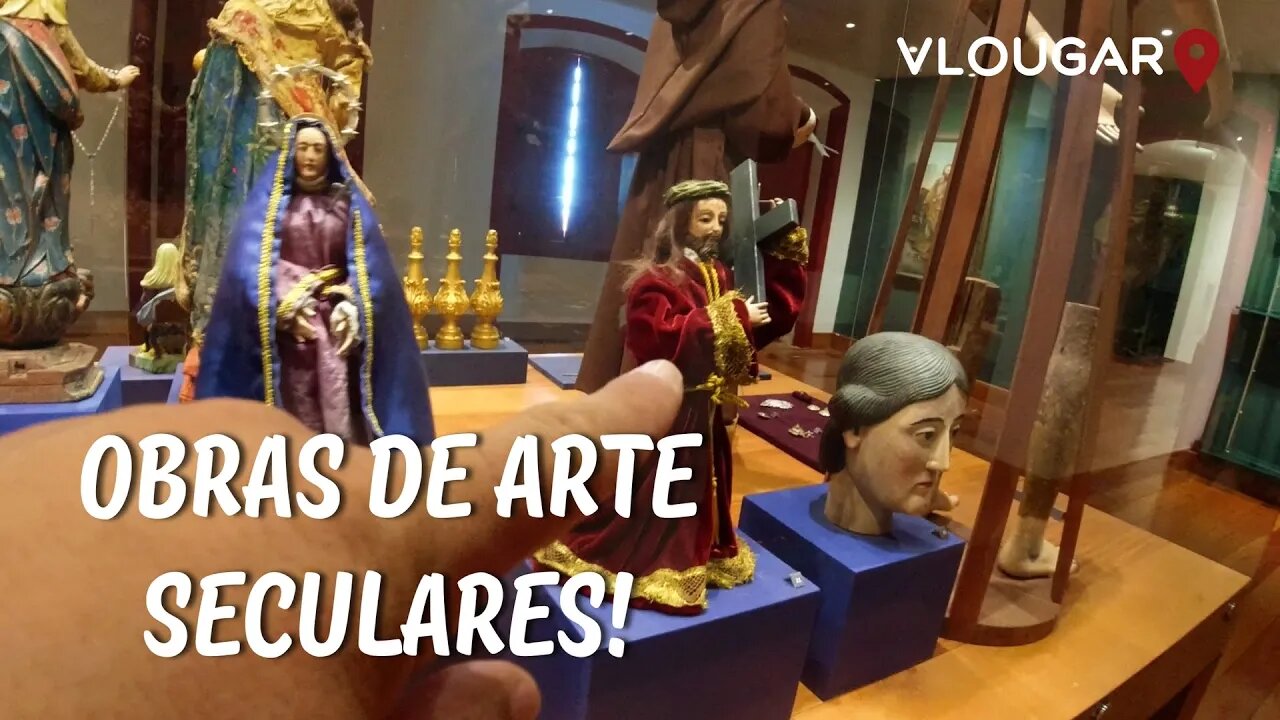 Obras antiquíssimas ricas em detalhes no Museu da Liturgia - Tiradentes-MG | MINAS-EP.12