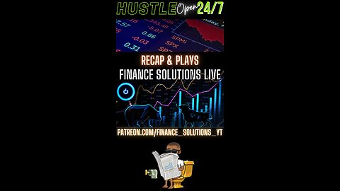 TECHNICAL ANALYSIS & RECAPS PART 1 FINANCE SOLUTIONS-YT [LIVE]