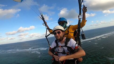 Cliffside gliding Bali!