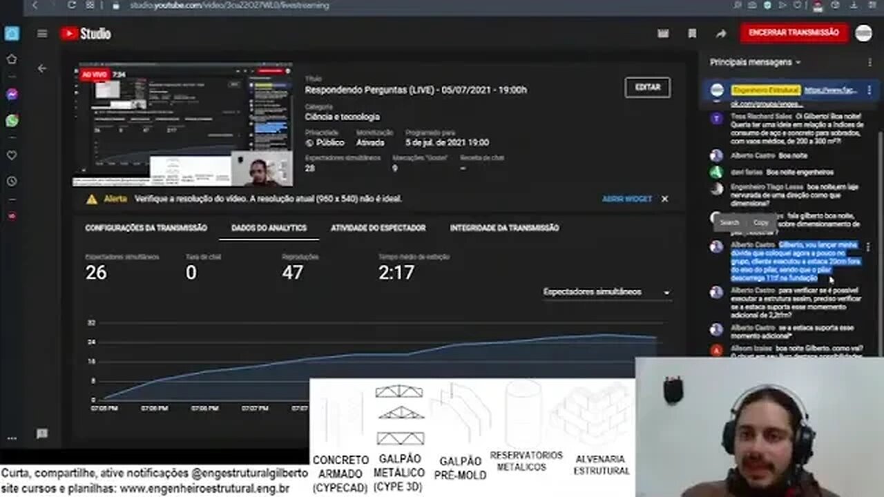 Respondendo Perguntas Live 05072021 1900H